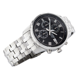 Casio Beside Chronograph Stainless Steel Chain Watch BEM-511D-1AVDF