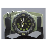 Casio Youth Day Date Nylon Belt Watch MRW-200HB-3BVDF