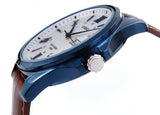 Casio Enticer Day Date Blue Leather Belt Watch MTP-1384BUL-5AVDF