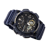 Casio Youth Dual Time Resin Belt Watch AEQ-110W-2AVDF