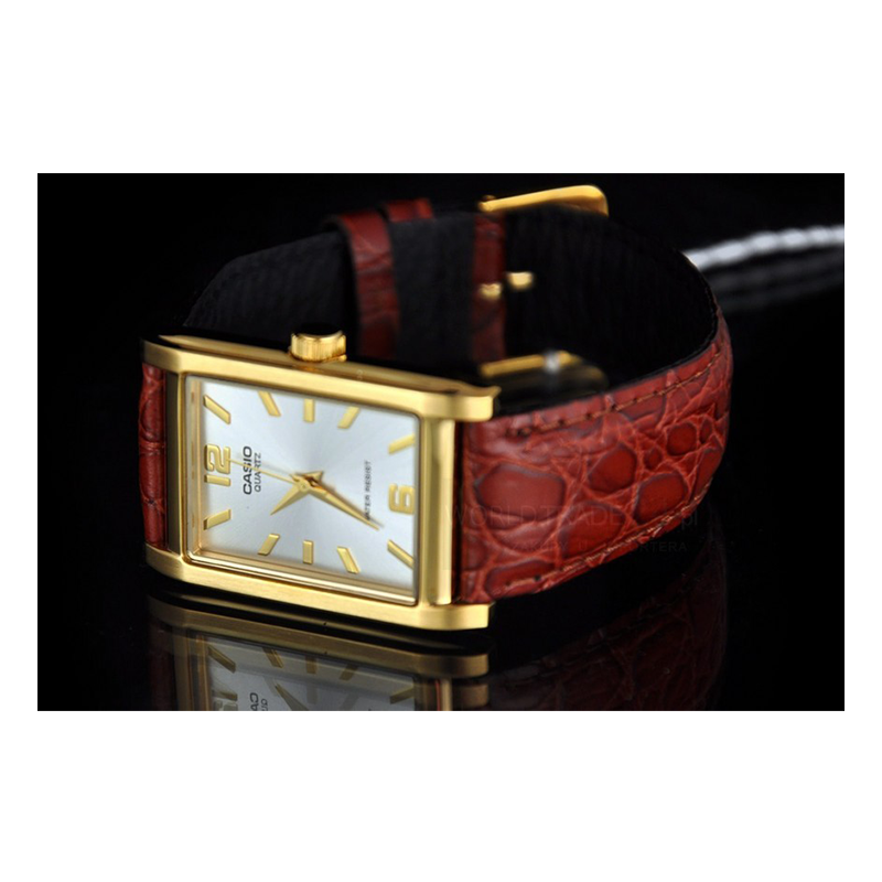 Casio Enticer Golden Leather Belt Watch MTP-1235GL-7ADF