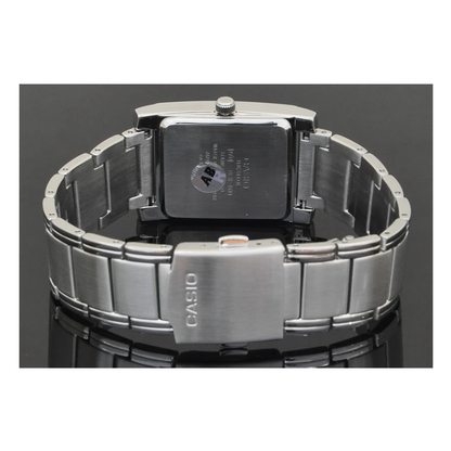 Casio Beside Date Stainless Steel Chain Watch BEM-100D-1A2VDF
