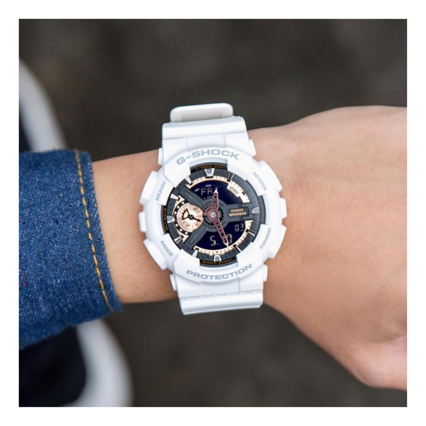 Casio G-Shock Sports Resin Belt Watch GA-110RG-7ADR