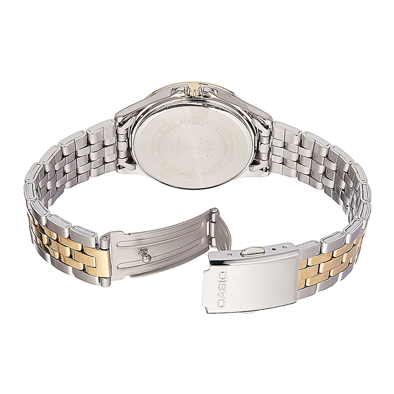 Casio Enticer Multifunction Ladies Chain Watch LTP-E308SG-7AVDF