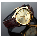Casio Standard Date Leather Belt Watch MTP-1183Q-9ADF