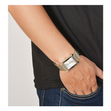 Casio Beside Date Stainless Steel Two Tone Chain Watch BEM-100SG-7AVDF