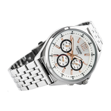Casio Enticer Multifunction Stainless Steel Silver Chain Watch MTP-E303D-7AVDF