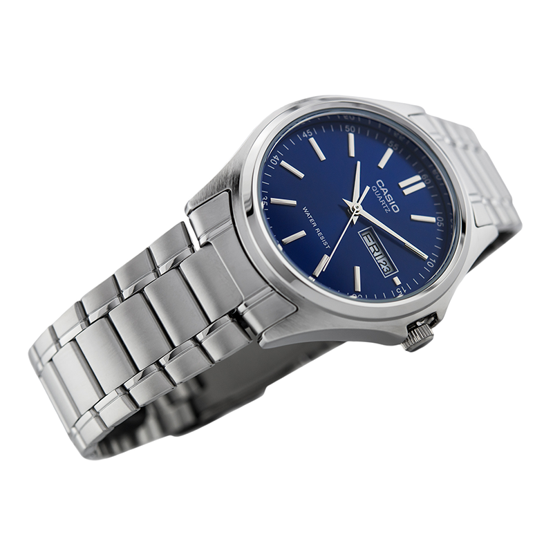 Casio Standard Day Date Chain Watch MTP-1239D-2ADF