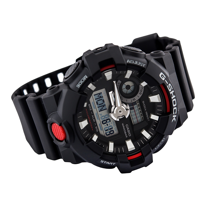 Casio G-Shock Sports Resin Belt Watch GA-700-1ADR