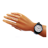 Casio Enticer Day Date Blue Leather Belt Watch MTP-1384BUL-7AVDF