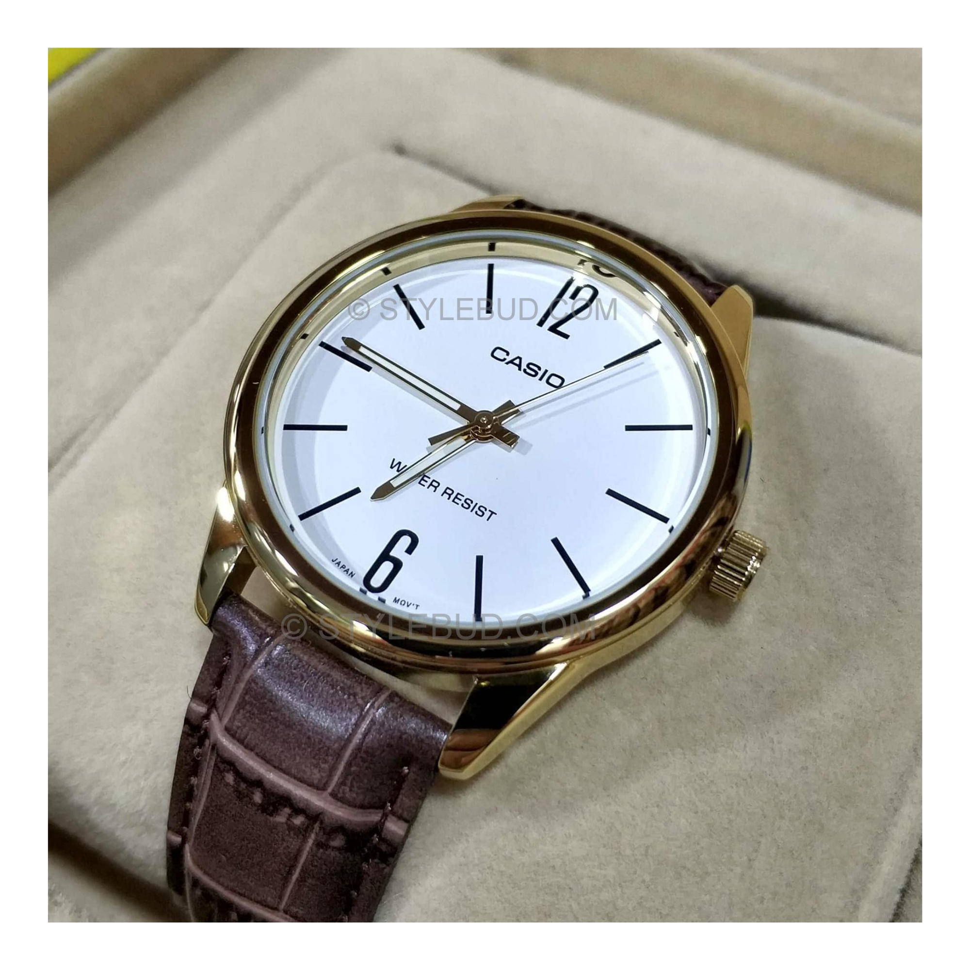 Casio Standard Belt Watch MTP-V005GL-7BUDF