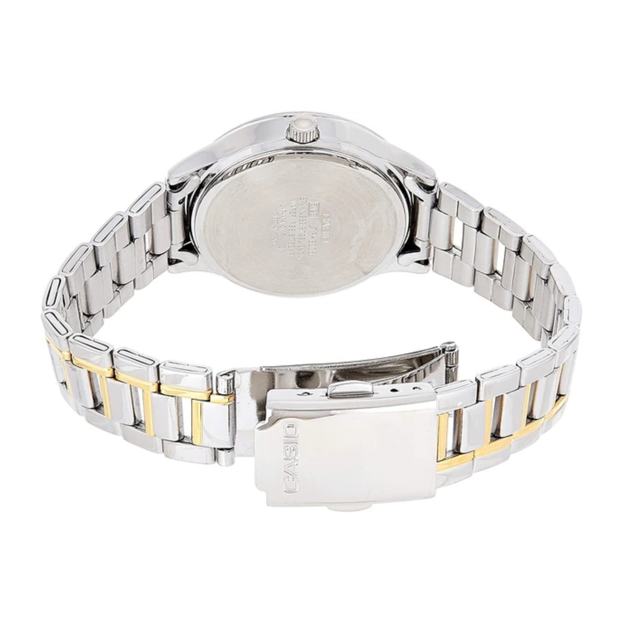 Casio Enticer Multifunction Ladies Chain Watch LTP-E306SG-1AVDF
