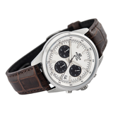 Casio Edifice Chronograph Stainless Steel Leather Belt Watch EFR-527L-7AVDF