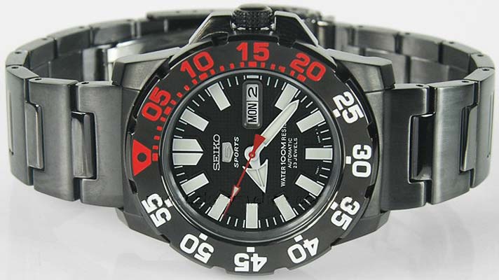 Seiko 5 Sports Automatic Chain Watch SNZF53K1 NAGRAM