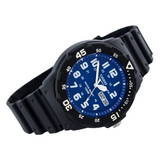 Casio Youth Day Date Resin Belt Watch MRW-200H-2B2VDF