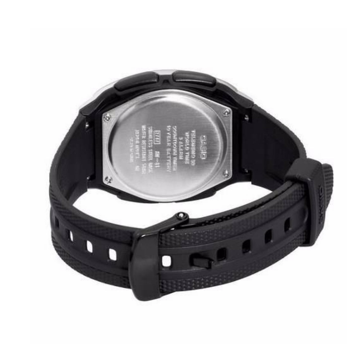 Casio Youth Dual Time Resin Belt Watch AW-81-1A1VDF