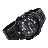 Casio Youth Tough Solar Dual Time Resin Belt Watch AQ-S800W-1BVDF