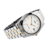 Casio Enticer Date Two Tone Chain Watch MTP-1141G-7ARDF