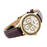 Casio Enticer Multifunction Ladies Leather Belt Watch LTP-2087GL-5AVDF