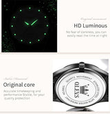 OLEVS 5563 Two-Tone Stainless Steel Analog Watch – Water Resistant