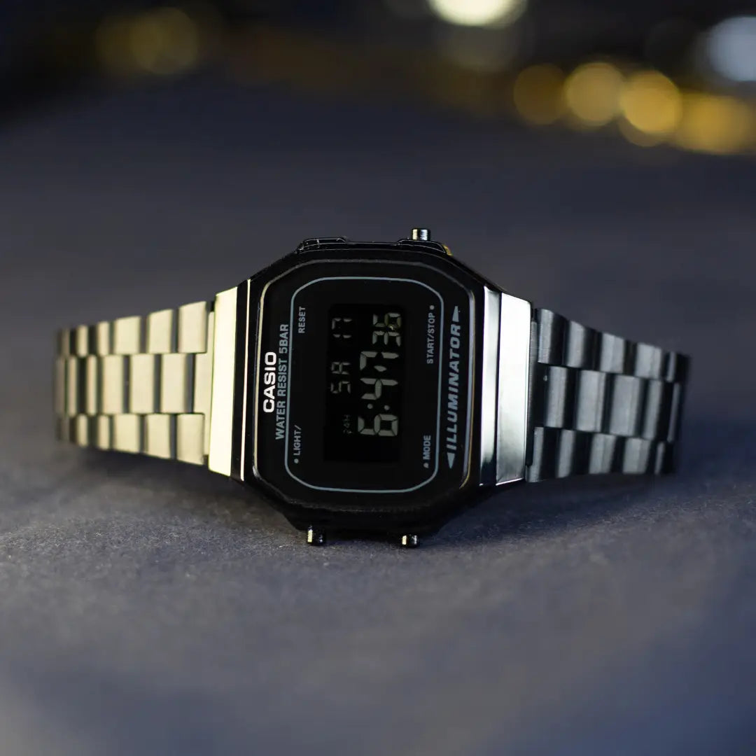 Casio A168WEM Retro Illuminator Men's Premium Quality watch - NAGRAM