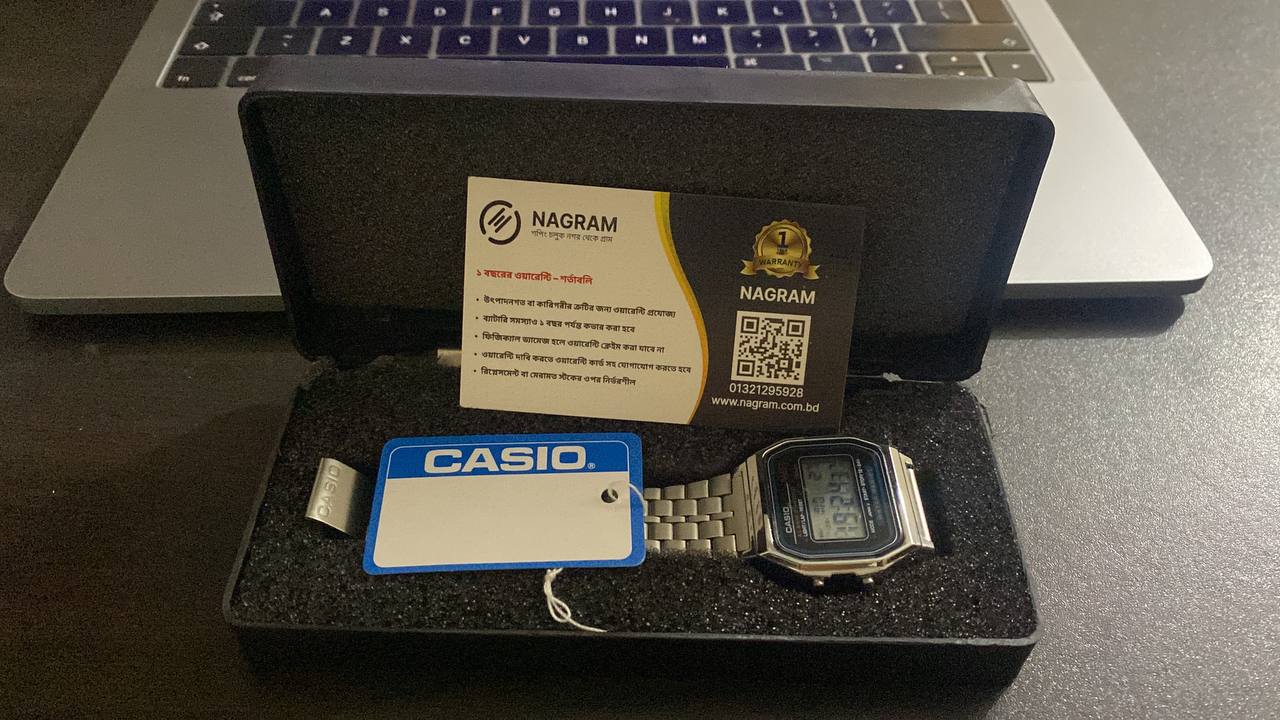 Casio A-159WA Digital Watch – Vintage Look, Premium Quality