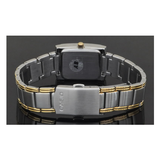 Casio Beside Date Stainless Steel Two Tone Ladies Chain Watch BEL-100SG-7AVDF