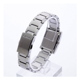 Casio Beside Date Stainless Steel Ladies Chain Watch BEL-100D-7A2VDF