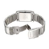 Casio Beside Date Stainless Steel Chain Watch BEM-100D-7AVDF