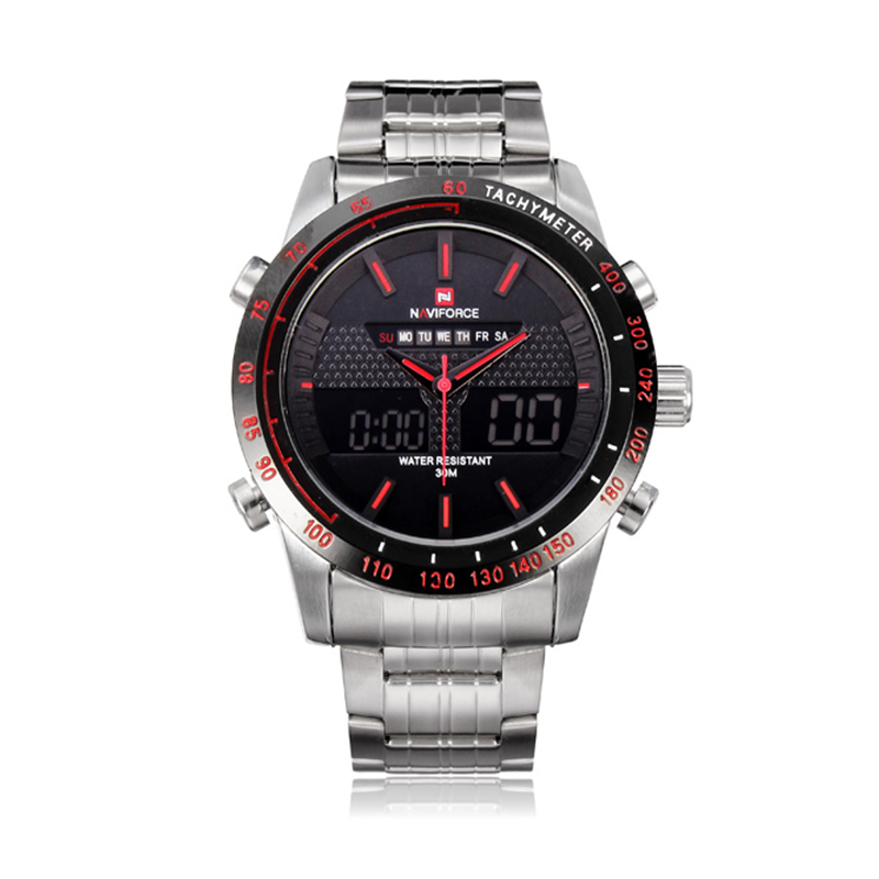 Naviforce Dual Time Chain Watch