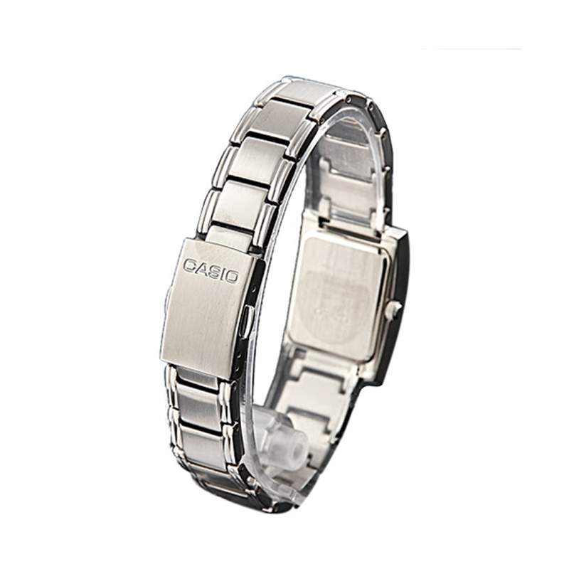 Casio Beside Date Stainless Steel Ladies Chain Watch BEL-100D-7AVDF