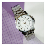 Casio Standard Date Chain Watch MTP-V004D-7BUDF