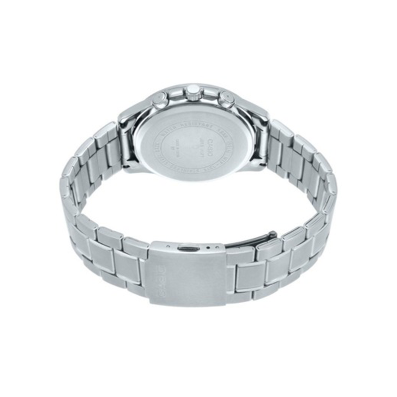 Casio Enticer Multifunction Silver Chain Watch MTP-1375D-7A2VDF