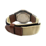 Casio Youth Dual Time Nylon Belt Watch AW-80V-5BVDF