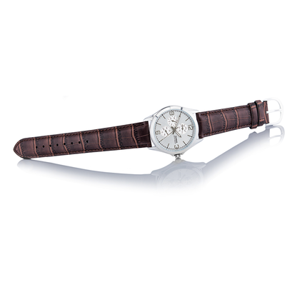 Casio Enticer Multifunction Silver Belt Watch MTP-V301L-7AUDF