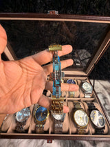 AILIFEIDA Luxury Fashion Watch – Stainless Steel, Full Calendar, 3BAR Water Resistant