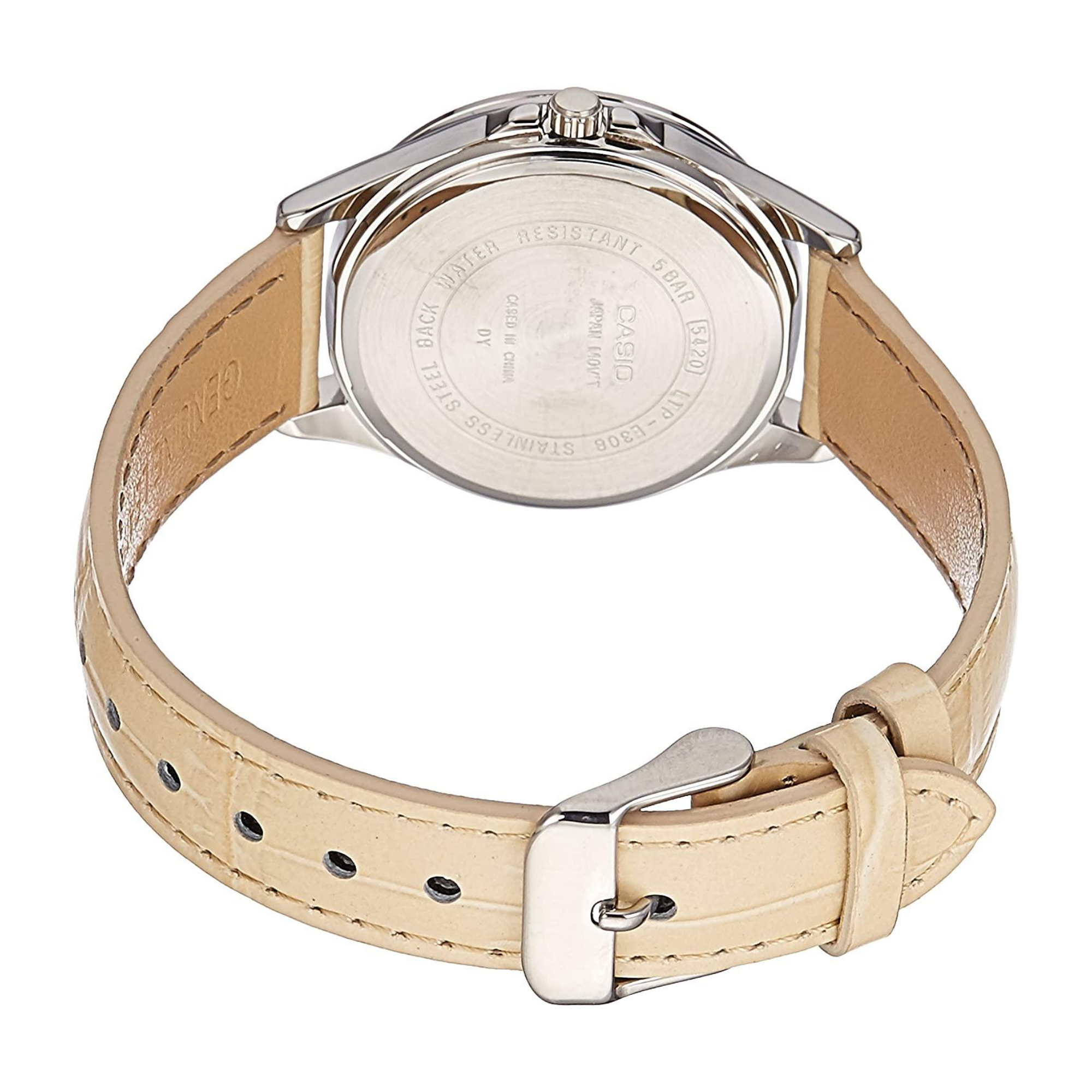 Casio Enticer Multifunction Ladies Leather Belt Watch LTP-E308L-7A1VDF