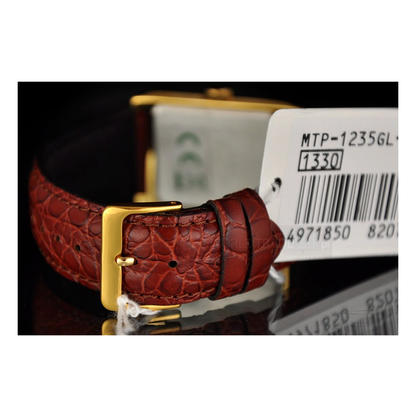Casio Enticer Golden Leather Belt Watch MTP-1235GL-7ADF