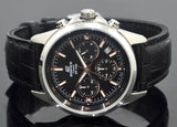 Casio Edifice Chronograph Stainless Steel Leather Belt Watch EFR-527L-1AVDF
