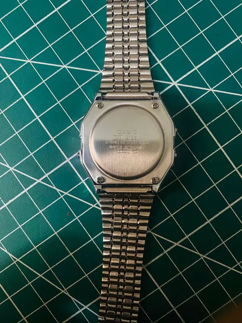 Casio A159WA Premium Quality Vintage Digital Watch – Custom Negative Dial Design