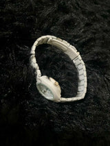 RADO White Stainless Steel Women's Quartz Watch with Date