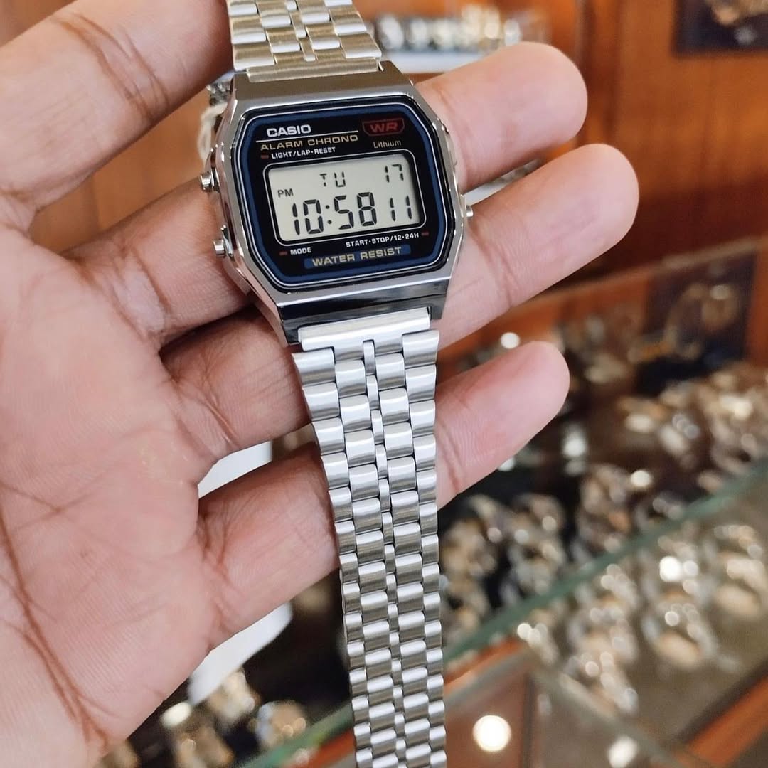 Casio A159WA-N1DF Vintage Digital Chain Watch