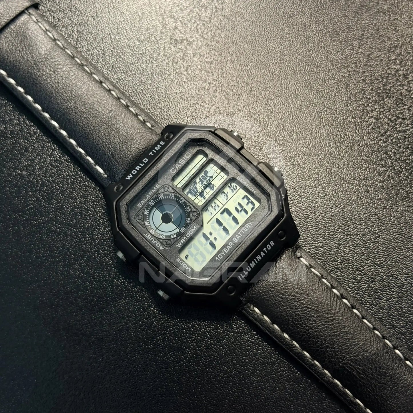 Casio Illuminator AE-1200WHL Premium Quality Digital Watch NAGRAM