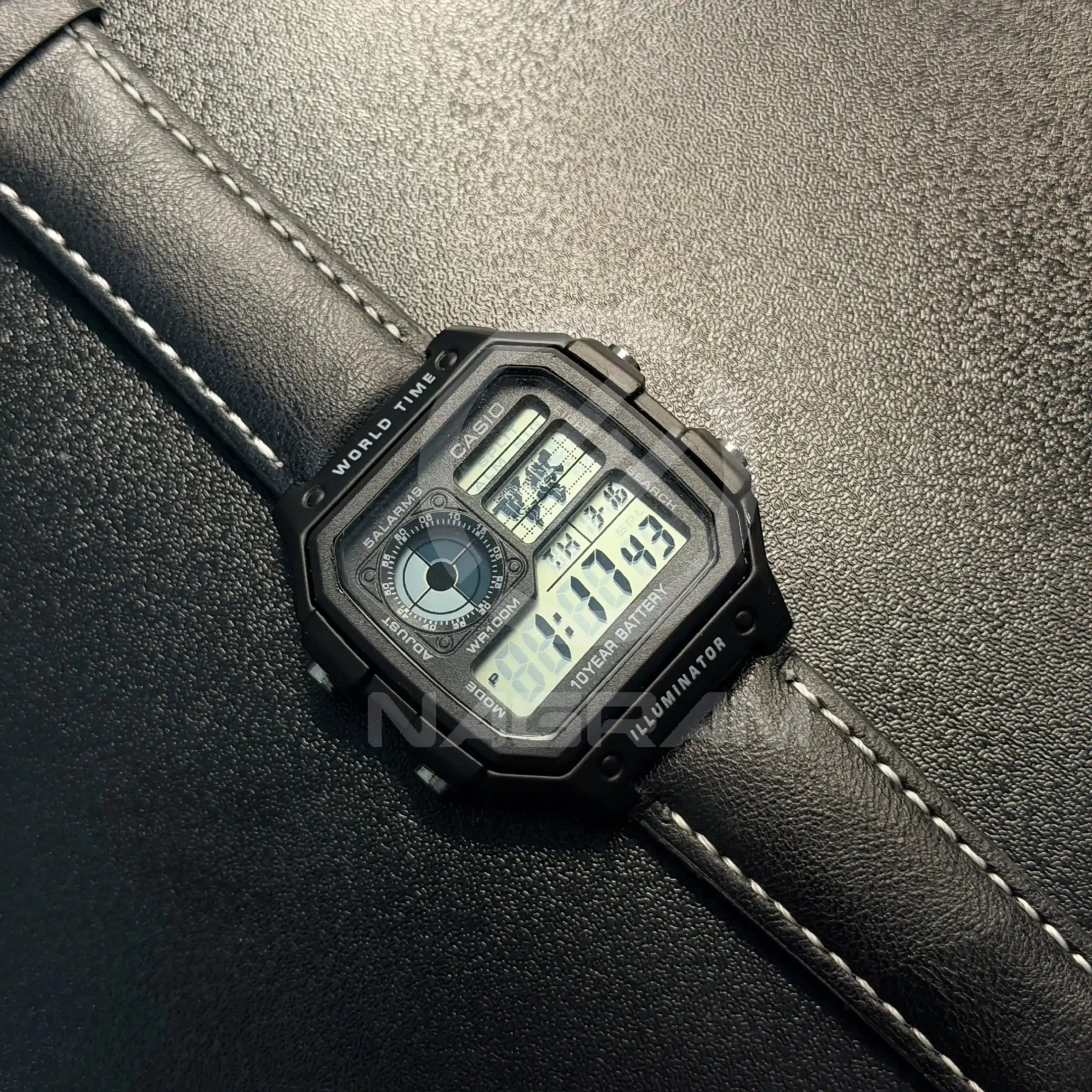 Casio Illuminator AE-1200WHL Premium Quality Digital Watch NAGRAM