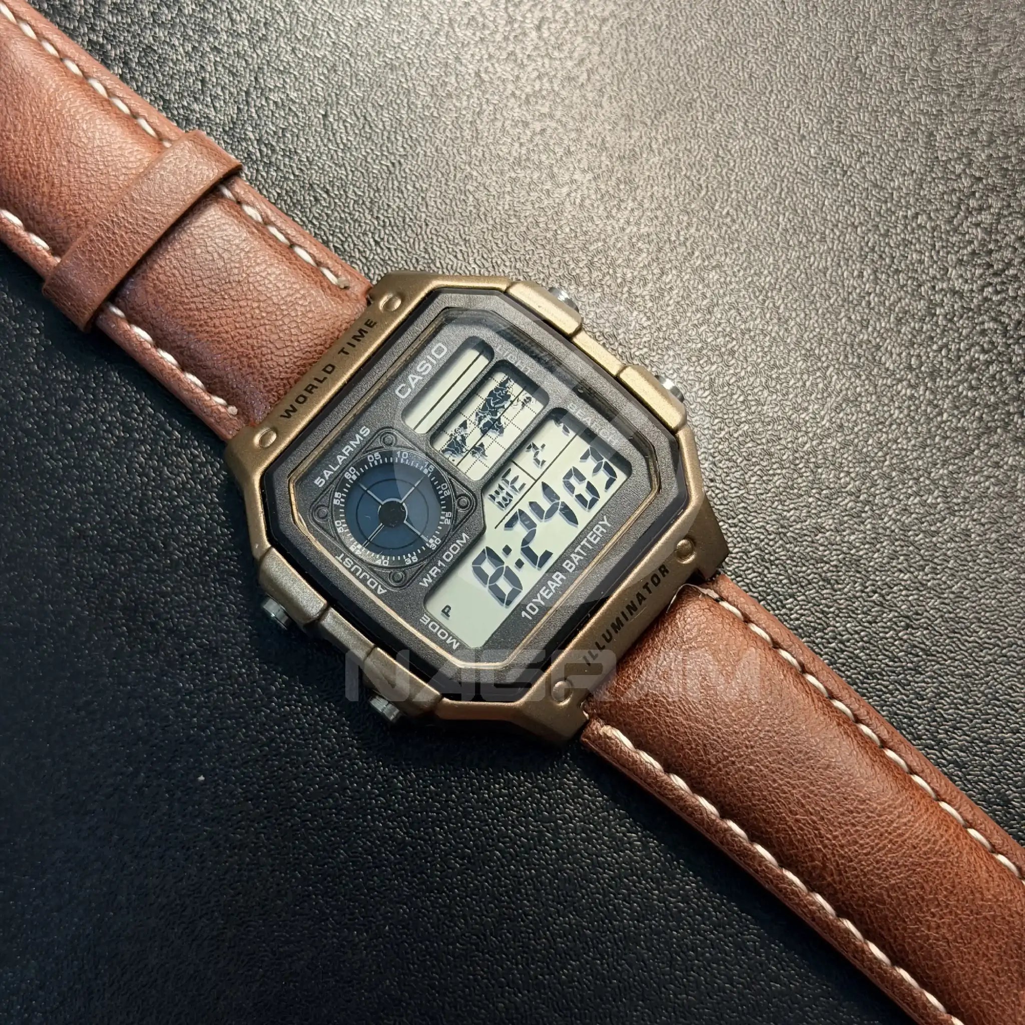 Casio Illuminator AE-1200WHL Premium Quality Digital Watch NAGRAM