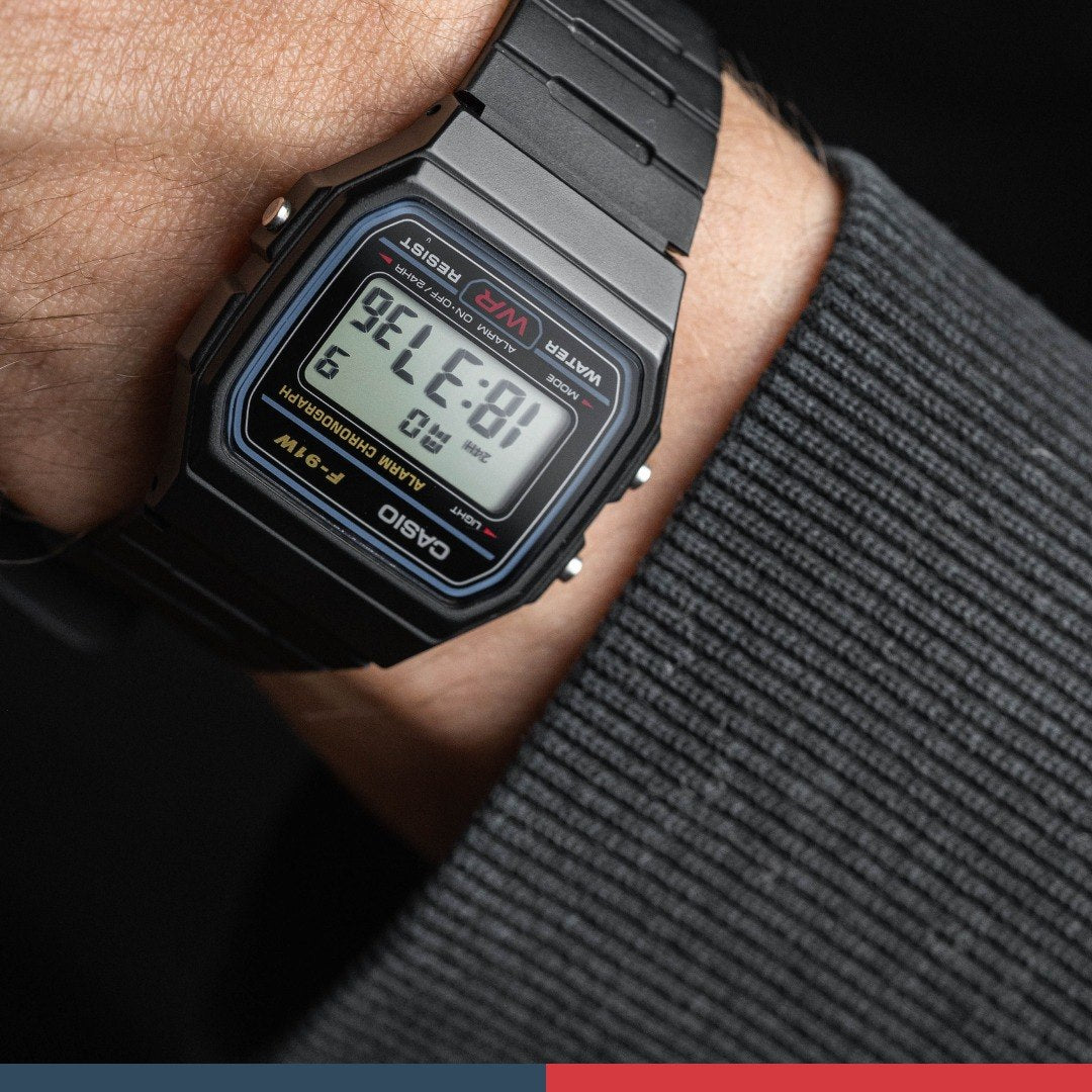 Casio F-91W Digital Watch – Vintage Look, Premium Quality