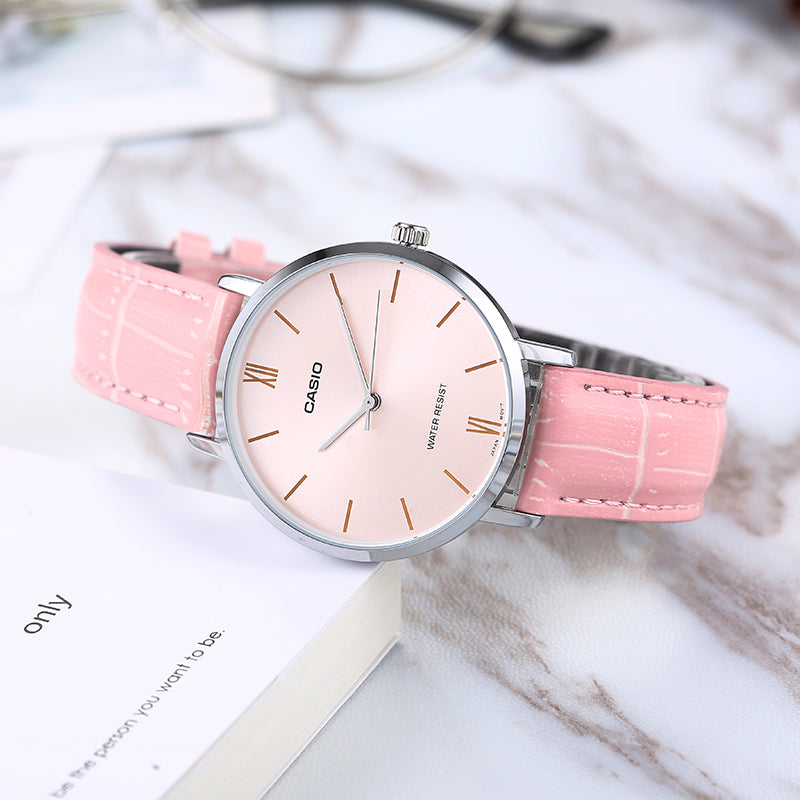 Casio Standard Ladies Belt Watch LTP-VT01L-4BUDF