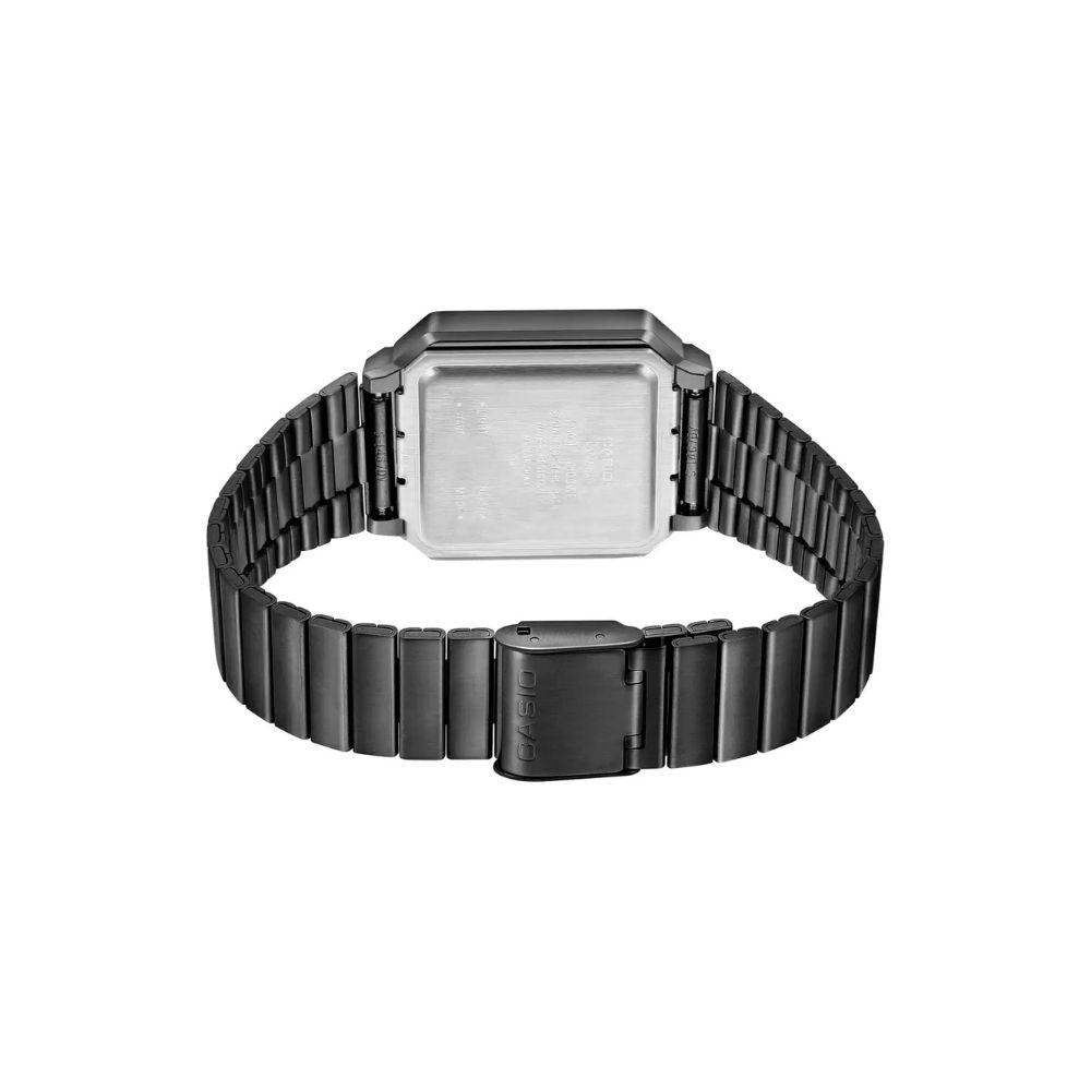 Casio Vintage Digital Black Chain Watch A100WEGG-1A2DF