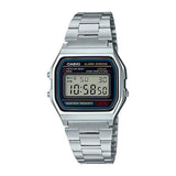 Casio A158WA-1DF Vintage Digital Chain Watch