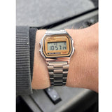 Casio Vintage Digital Chain Watch A158WEA-9CF